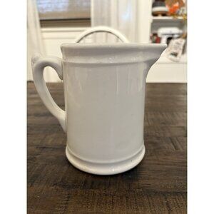Homer Laughlin Ironstone White Pitcher